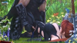 3D Kasumi from Dead or Alive is Used as a Sex Slave