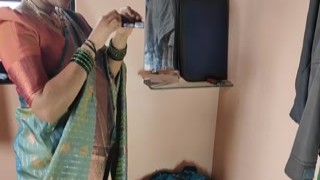 Indian Desi Step Mom Big Boobed Caught My Condom in My College Pant and She Punished Me