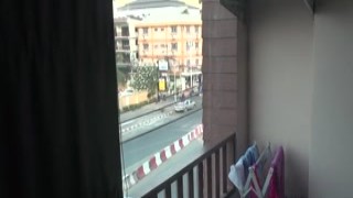 NaughtyLada - Balcony overlooking road