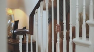 Sexy Sienna Day fucks her Man on the Staircase